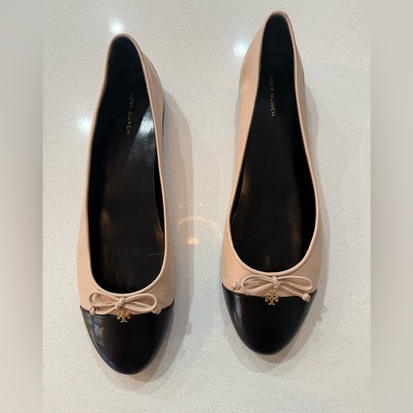 Tory Burch Women’s Cap-Toe Ballet Flats Size 11 - Picture 2 of 16